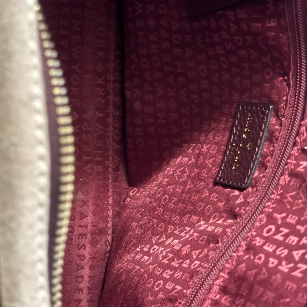 Tignanello Metallic Rose Gold Leather Crossbody - Picture 4 of 4
